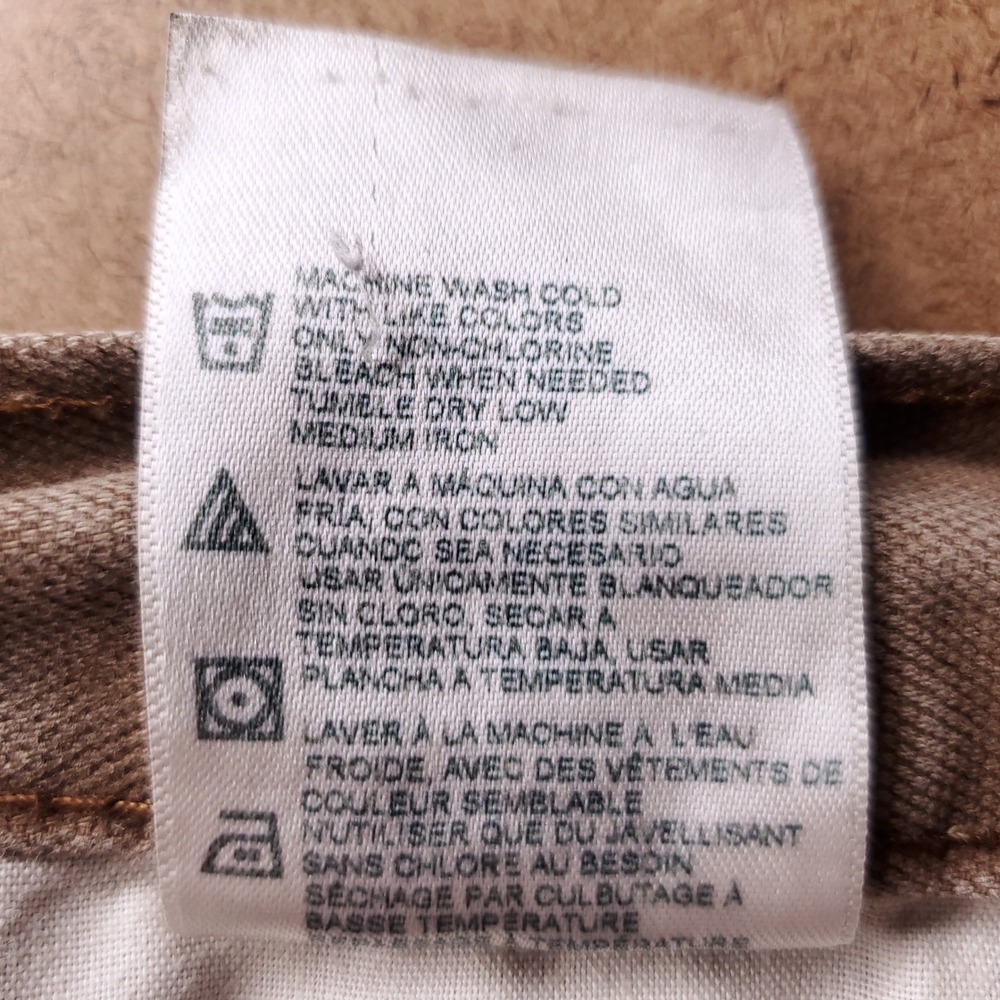 Dickies Relaxed Fit Canvas Carpenter Pants Men 36x32 Brown Rugged Workwear - Picture 8 of 15